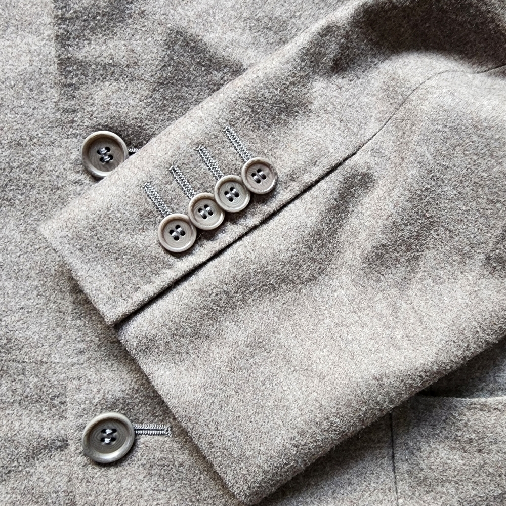 Loro Piana Italian Sweet Felt Wool Single Breaster Blazer - Picture 10 of 12